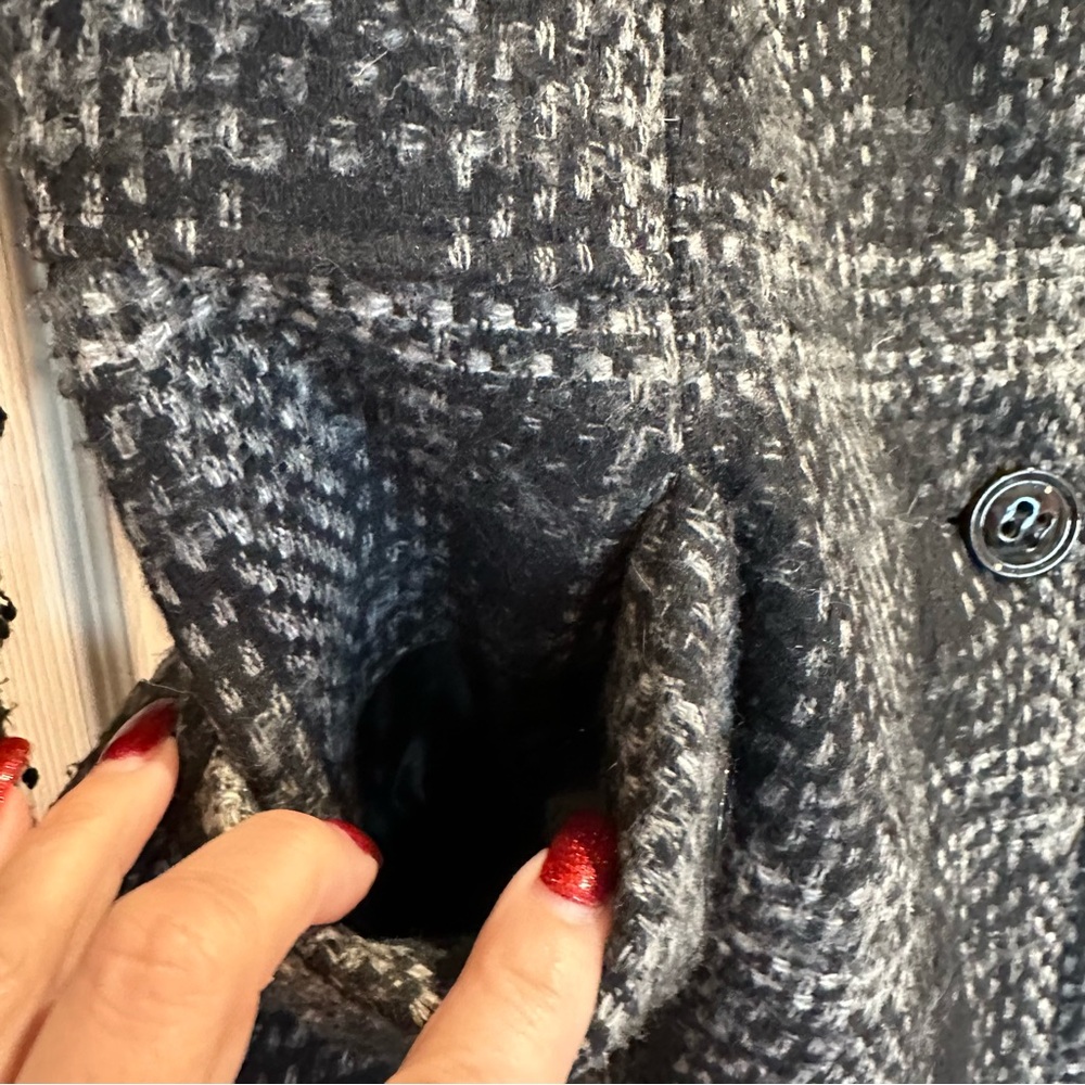 JEANS BY BUFFALO WOOL BLEND COAT (EUC) - Picture 6 of 9